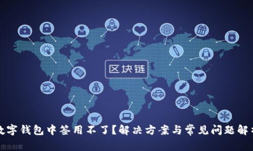 数字钱包中签用不了？解决方案与常见问题解析